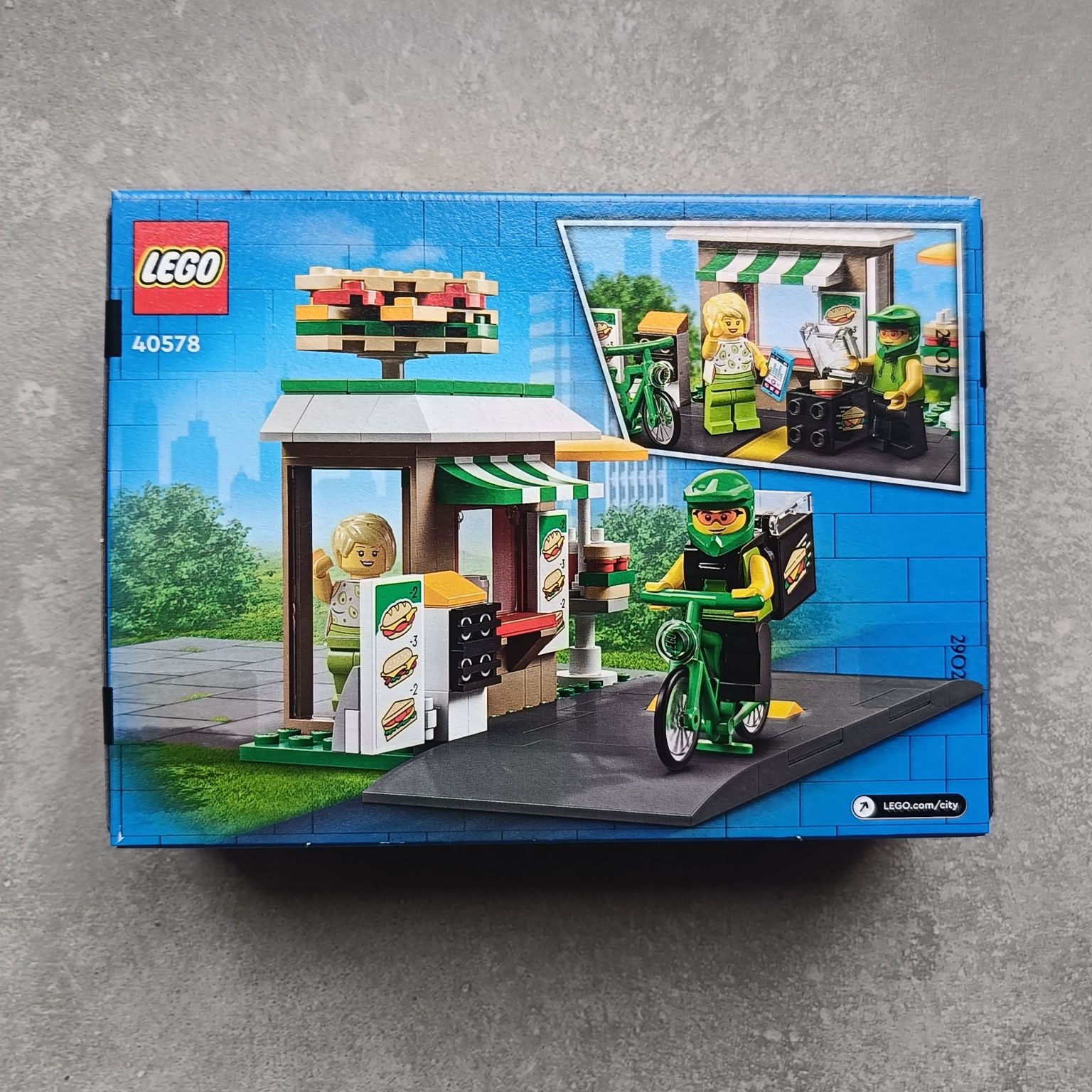 LEGO City 40578 Klocki LEGO - Sklepik z kanapkami - zestaw ekskluzywny