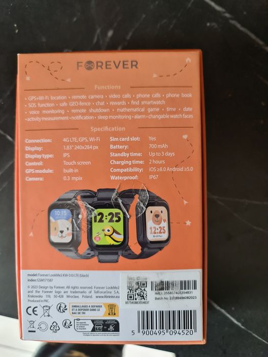 Zegarek smartwatch Look me to 2 jak nowy!!!