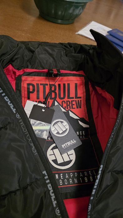 Пуховик чоловічий Pitbull West Coast Airway 4 Padded Hooded black