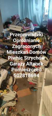 Opróżnianie Mieszkań Domów Strychów Garaży  Jelcz Laskowice