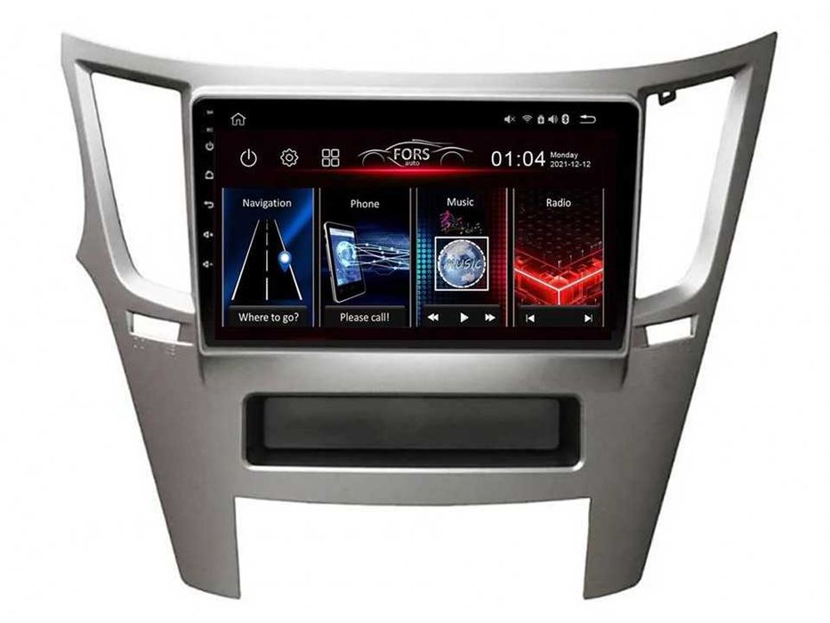 Radio samochodowe Android Subaru Legacy, Outback (9", LHD) 2010+