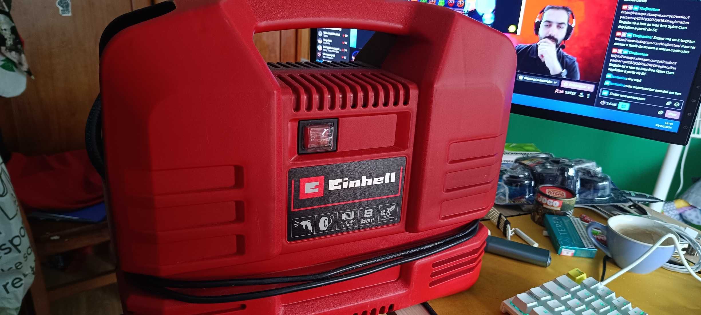 Kit Compressor EINHELL TC-AC 190 Of Set