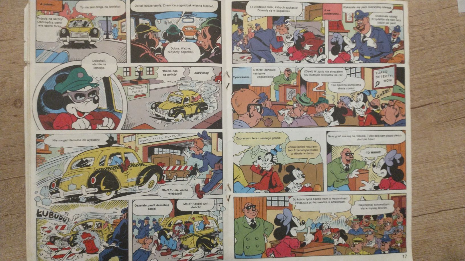 Mickey Mouse nr 5 1991 komiks lata 90 Myszka Miki