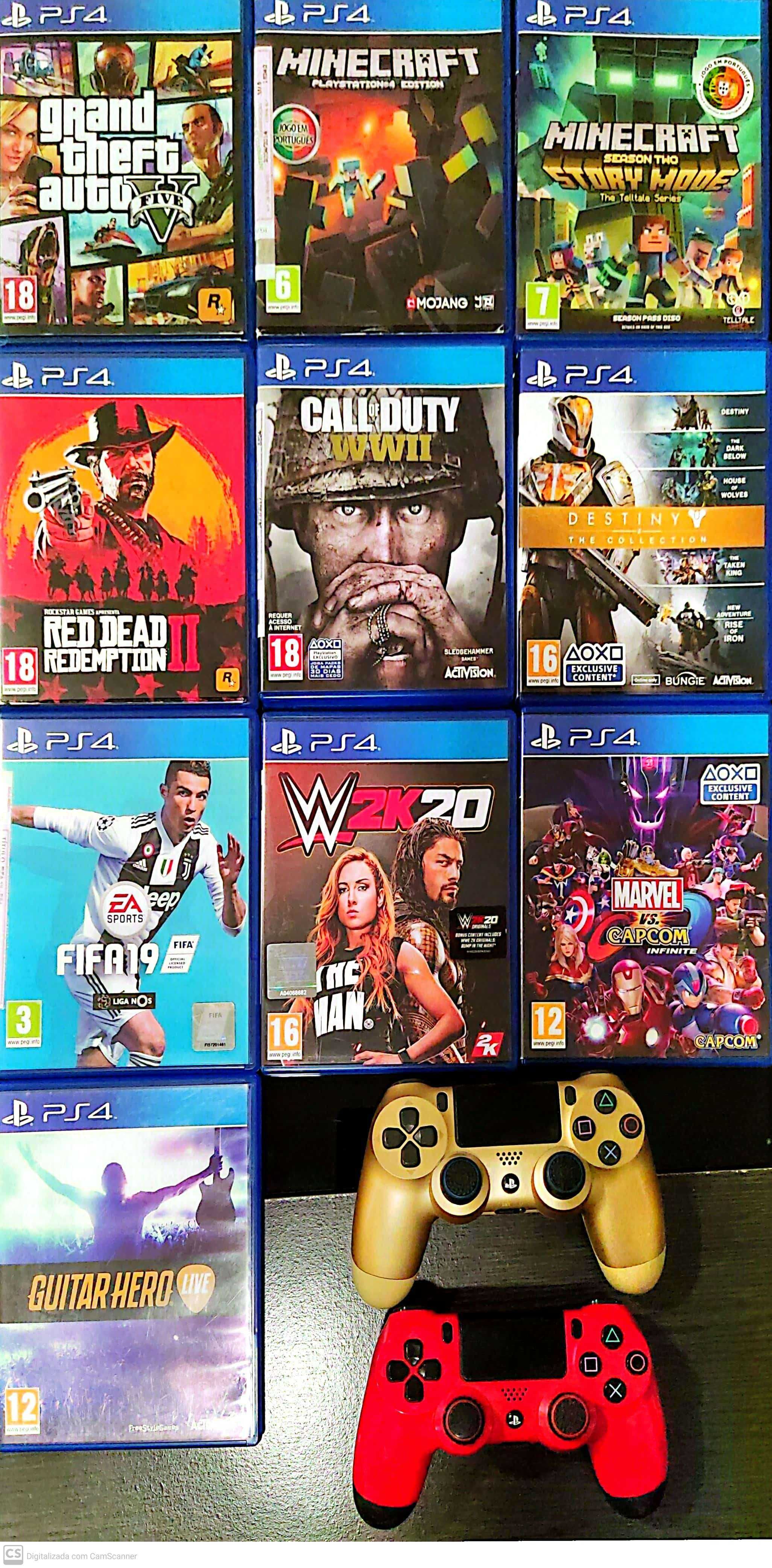 Jogos \ Comandos PS4