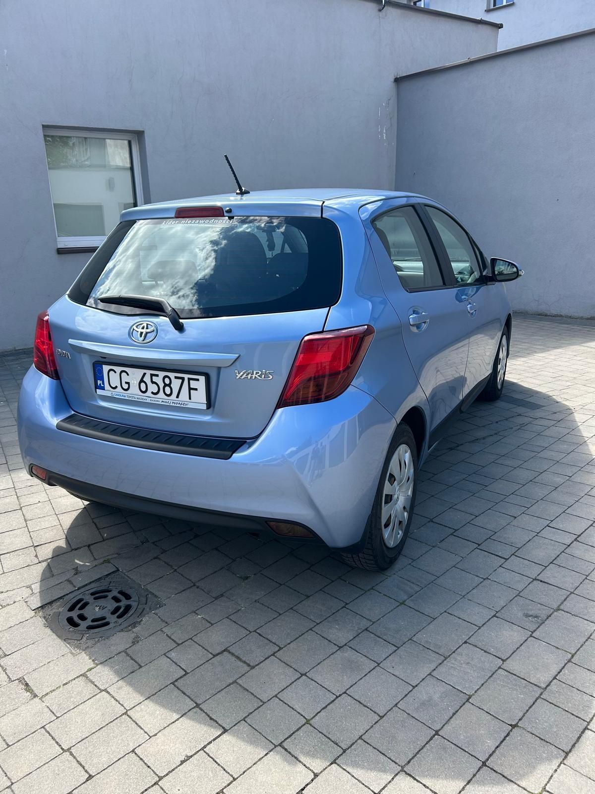 TOYOTA YARIS 1.3 Benzyna , PL Salon , 2014 rok 114 TYS .KM  Serwis ASO