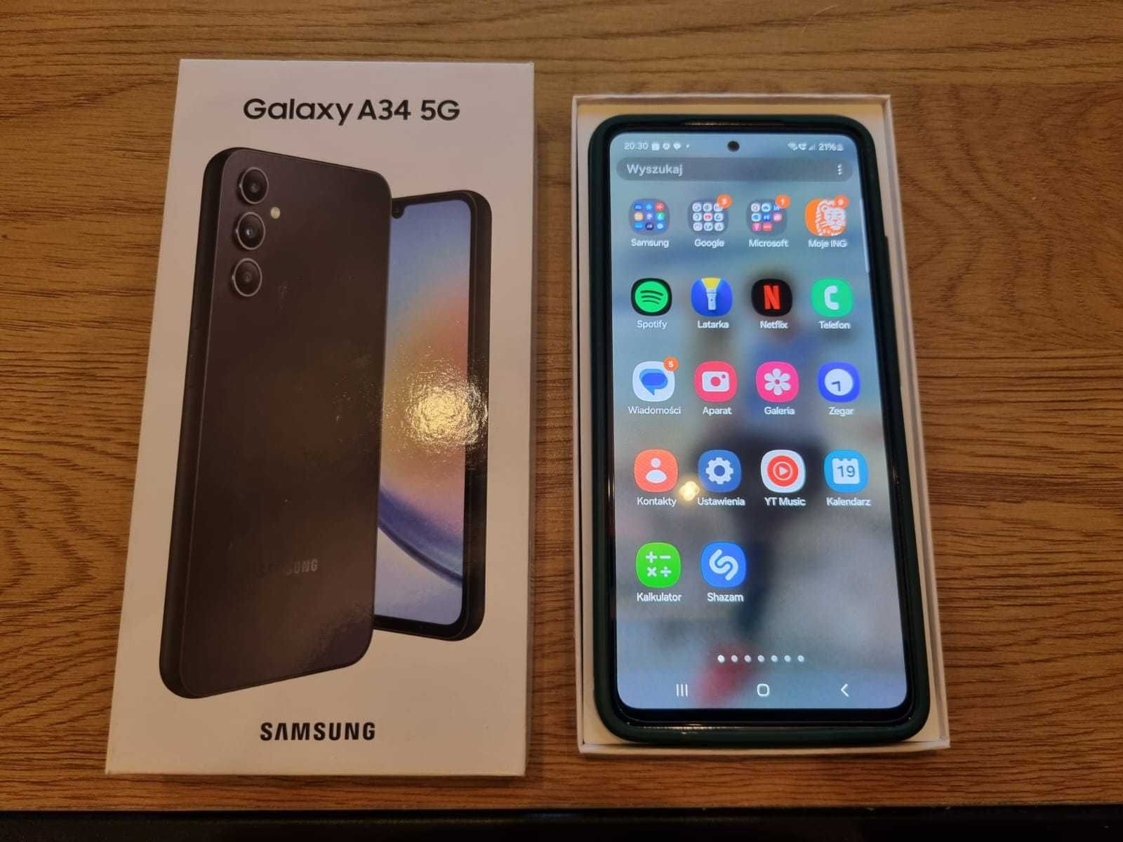 Smartfon SAMSUNG Galaxy A53 5G 6/128GB 6.5" 120Hz Czarny SM-A536