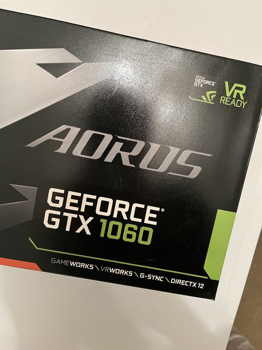 Karta graficzna Gigabyte Aorus Geforce Gtx 1060 Xtreme Edition 6G