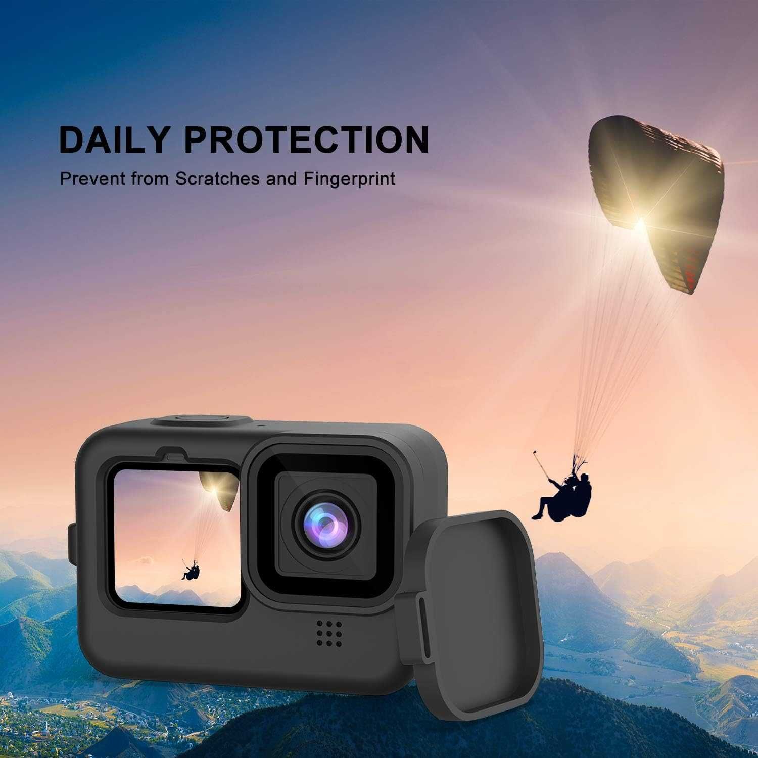 Kuptone KPE-056 zestaw akcesoriów filtr etui GoPro Hero 9/10/11 torba