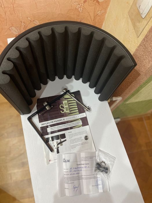 Акустичний екран sE Electronics RF-X для якісного запису подкастів