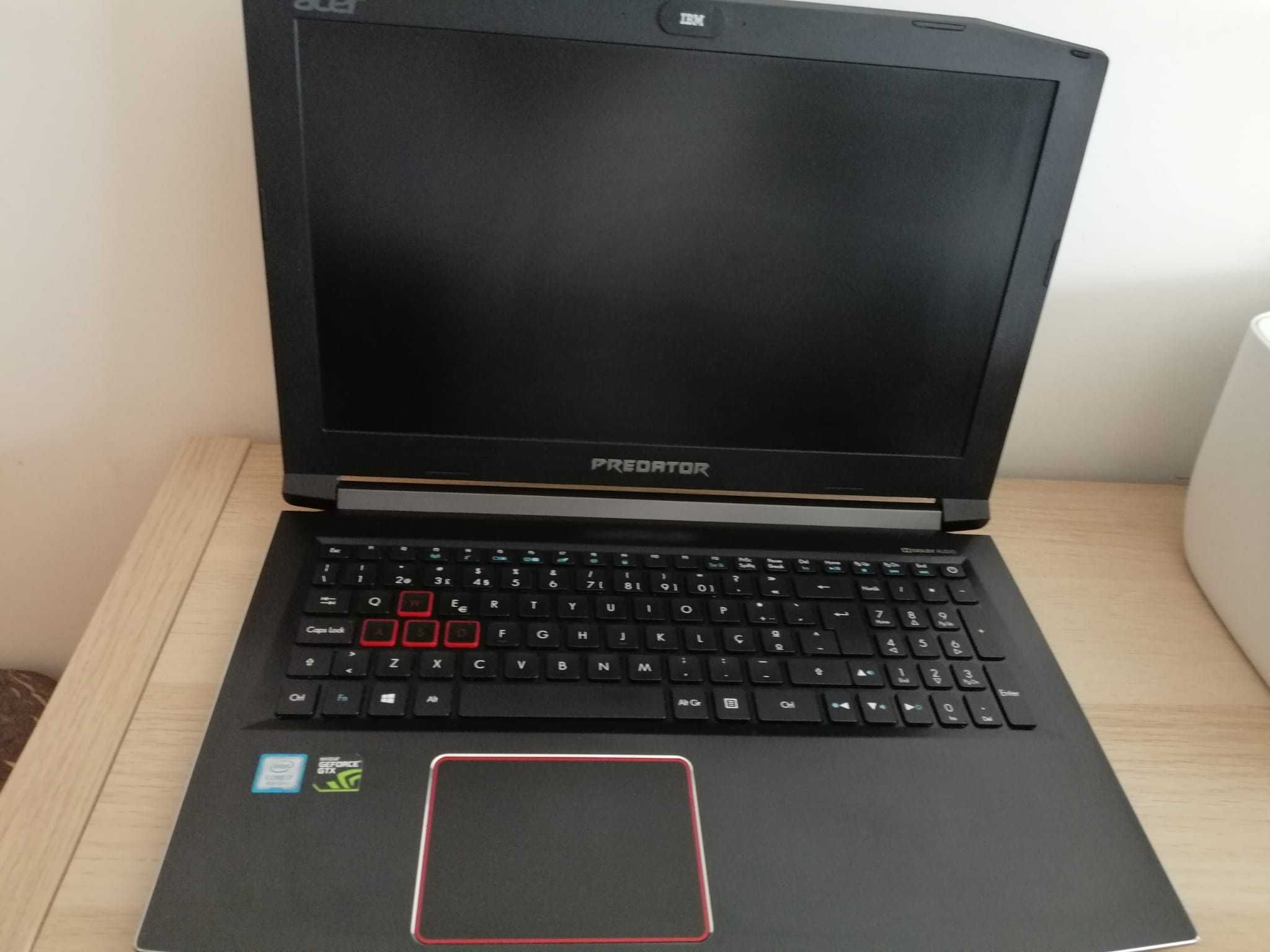 Acer Predator GARANTIA_2024 I7 GTX-1050ti