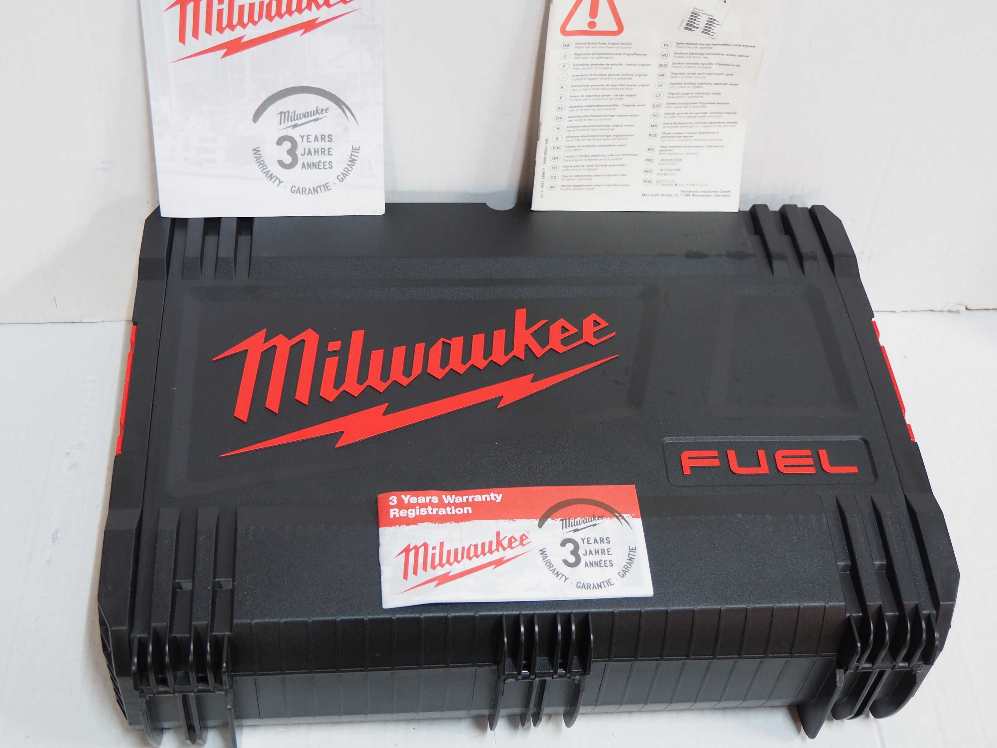 Walizka skrzynka MILWAUKEE  FUEL młot szlifierka wkretarka pila klucz