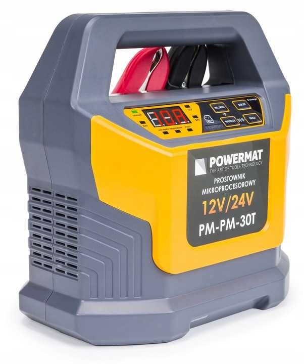 Prostownik MIKROPROCESOROWY Akumulatorowy 12V 24V PM-PM-30T PM0704