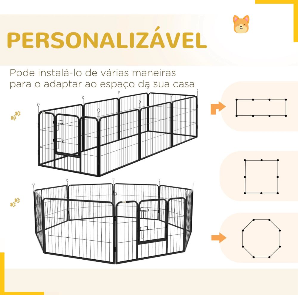Parque para cão - PORTES GRÁTIS