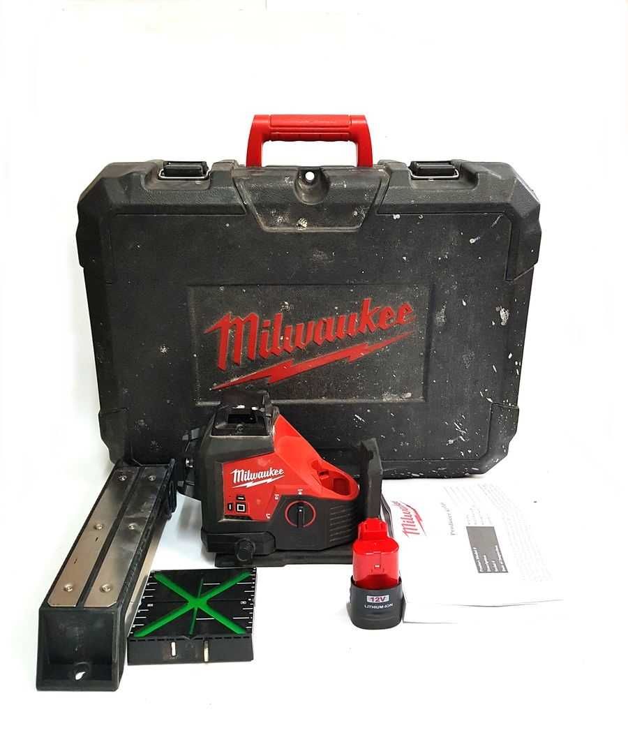 Promocja! Laser krzyżowy MILWAUKEE M12 3PL