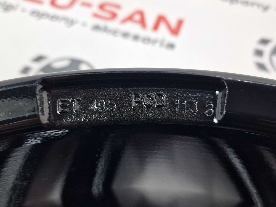NOWE alufelgi NISSAN 18" 5x114,3 Juke Primera Qashqai - Czarne