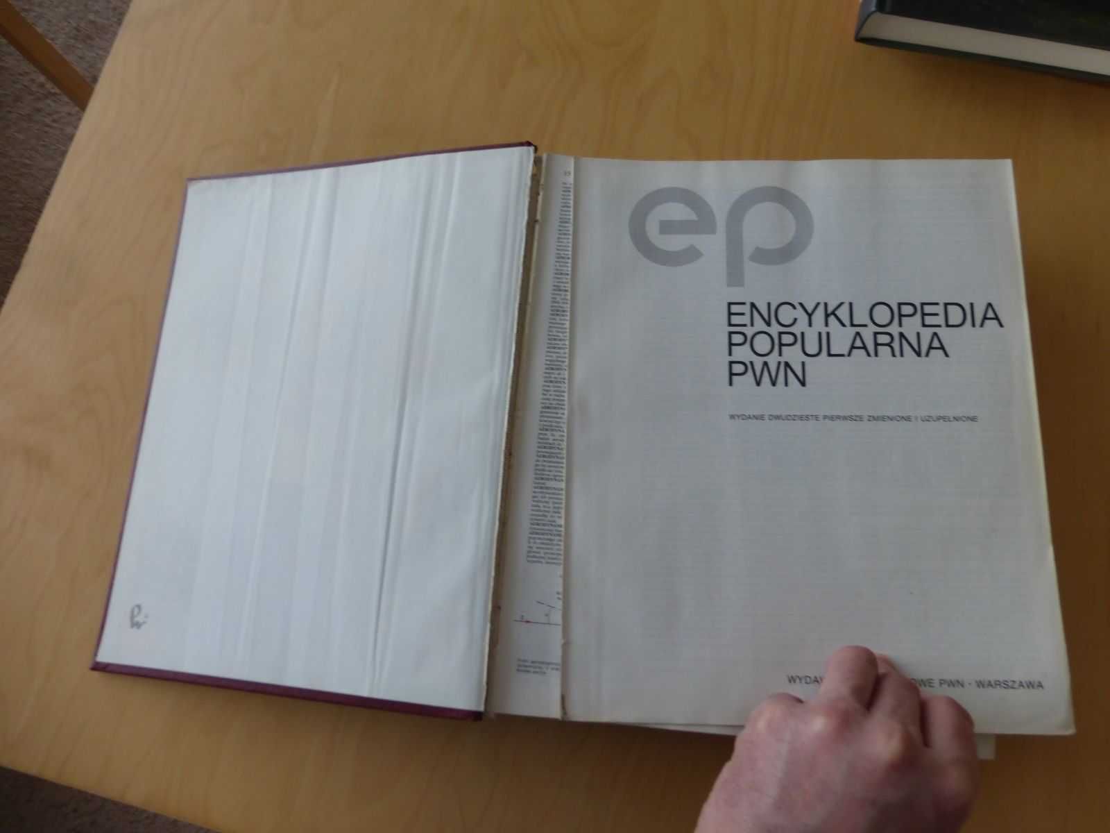 ep Encyklopedia Popularna PWN. wydanie 21 1991 rok