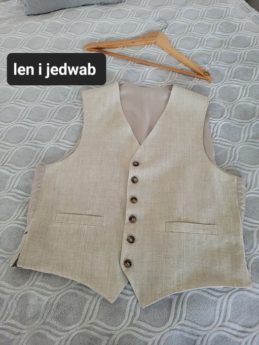 Beżowa kamizelka L/XL