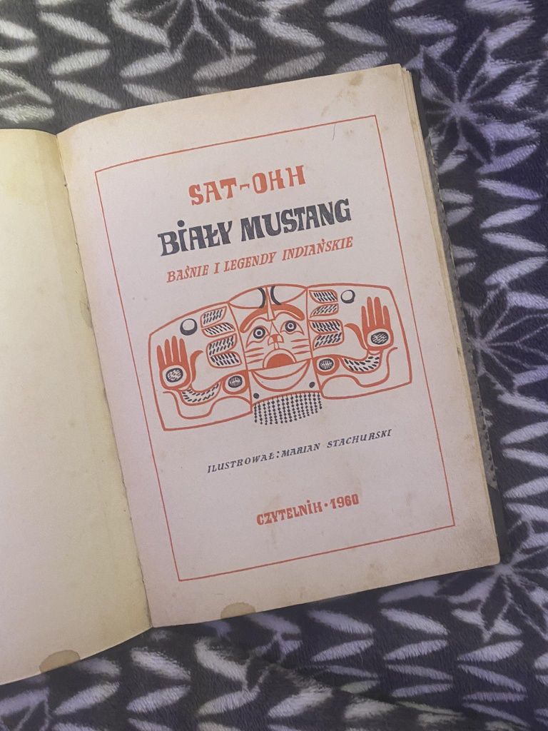 Sat-Okh Biały Mustang Baśnie i Legendy indiańskie 1960