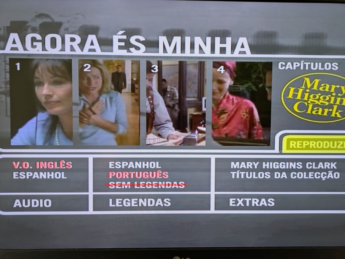 DVD Coleção " Mary Higgins Clark " 7Us (Como Novos)