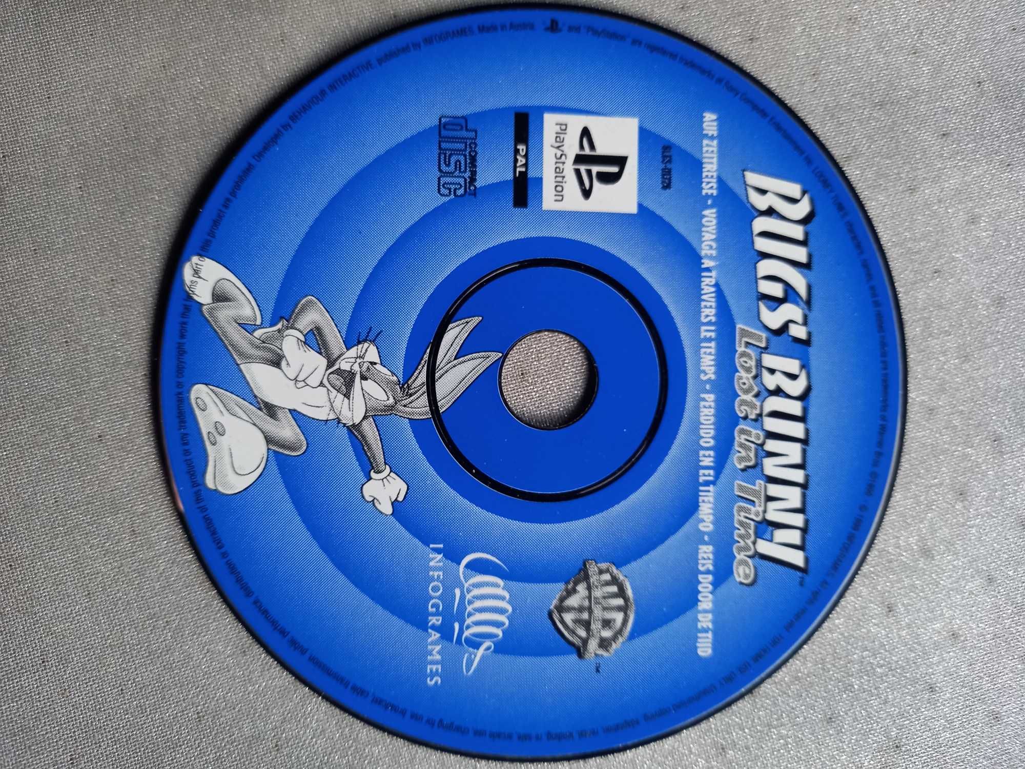 gra   PlayStation - Gra Bugs Bunny: Lost in Time