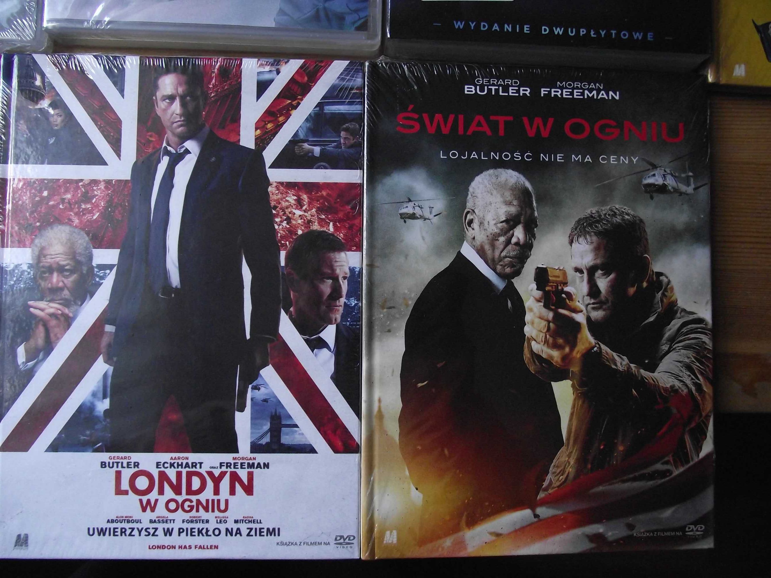 Londyn w ogniu, świat w ogniu, Hellboy dvd, film, bajka Batler