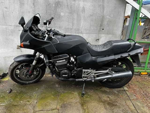 Kawasaki gpz 900 TOP GUN zimowy projekt dla prawdziwego MAVERICK