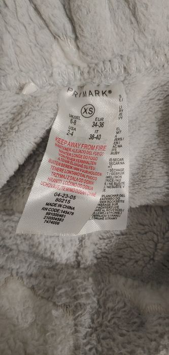 Piżama w serca komplet, love to lounge, r. XS