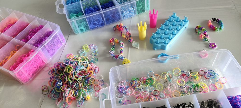 Gumki do robienia bransoletek Zestaw XXL 15000szt.