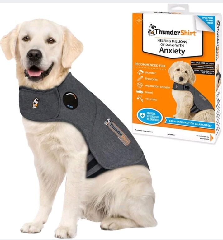ThunderShirt Kamizelka Uspokajająca Relaksująca dla Psa Szara Rozmiar