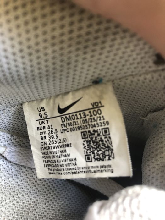 NIKE > (41р) 26.5см Court Vision Alta кожаные женские кроссовки кеды