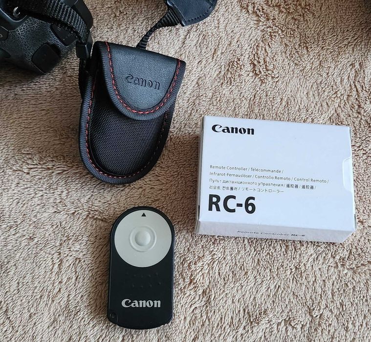 Canon EOS 650 D - aparat fot., lustrzanka cyfrowa + akcesoria  j.NOWE!