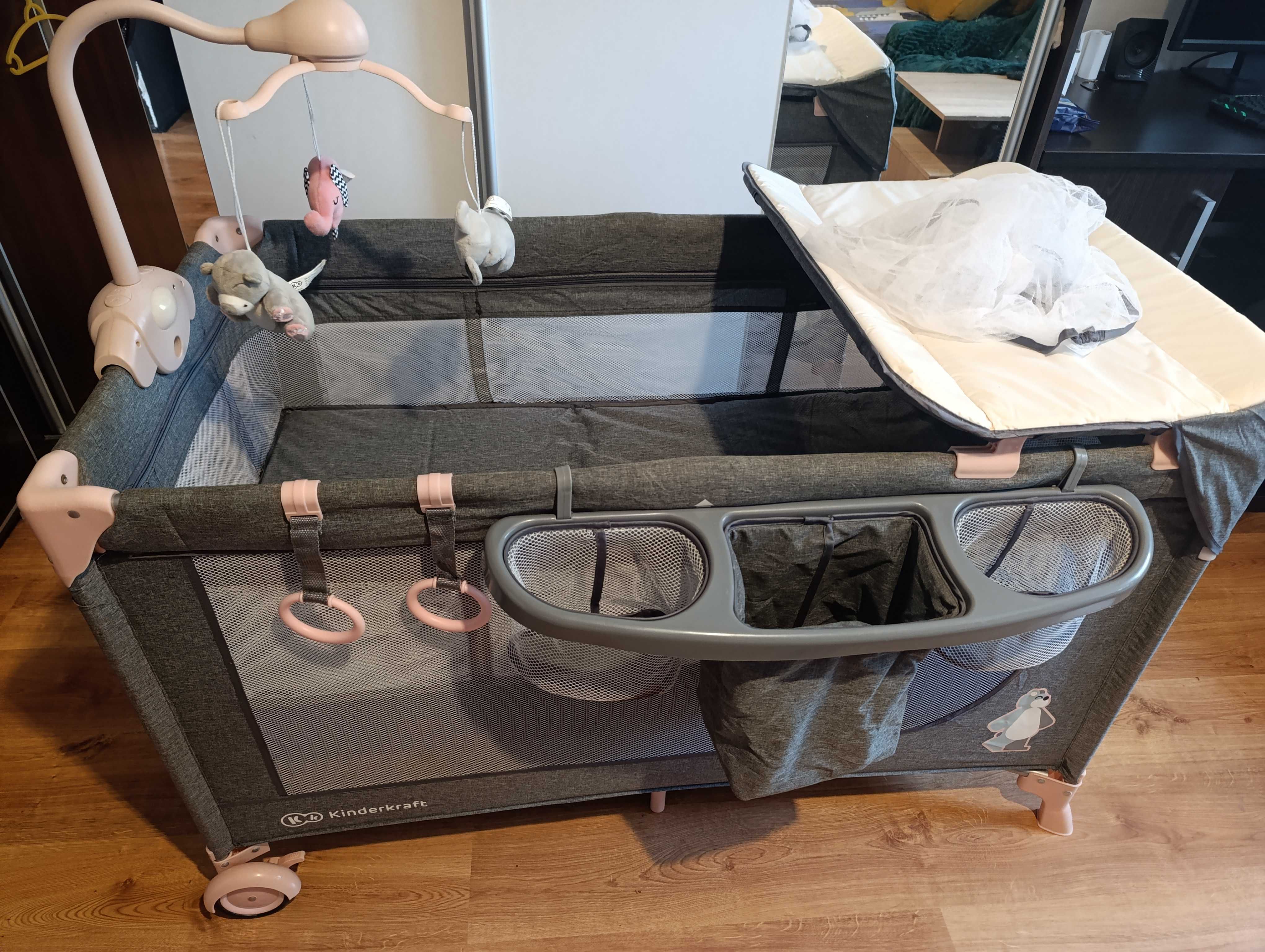 łóżeczko turystyczne kinderkraft joy