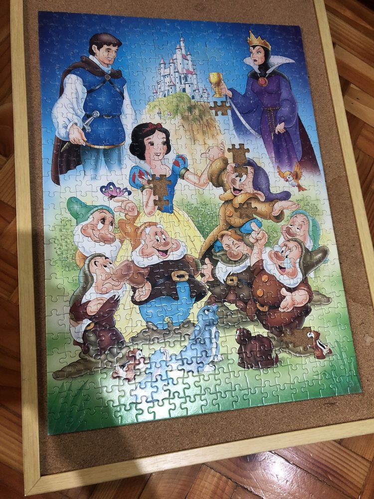 Puzzle Disney Jumbo 500 Królewna Śnieżka z brakami