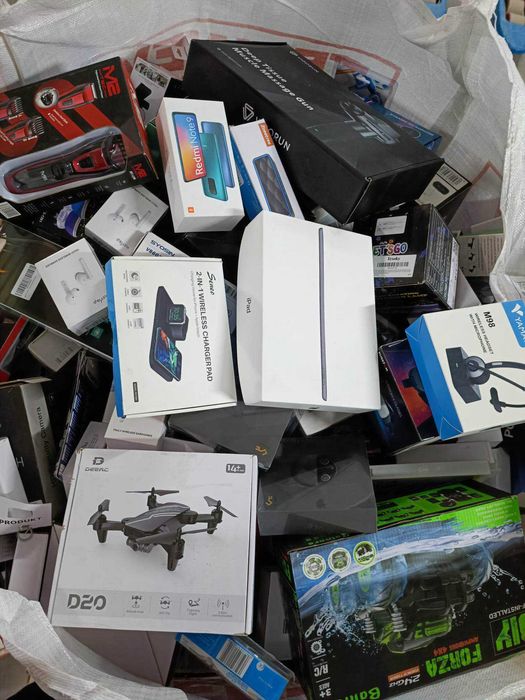 Palety Mix Amazon Elektronika/Dom/Ogród/Sport/Zwierzak/Światło/Chemia