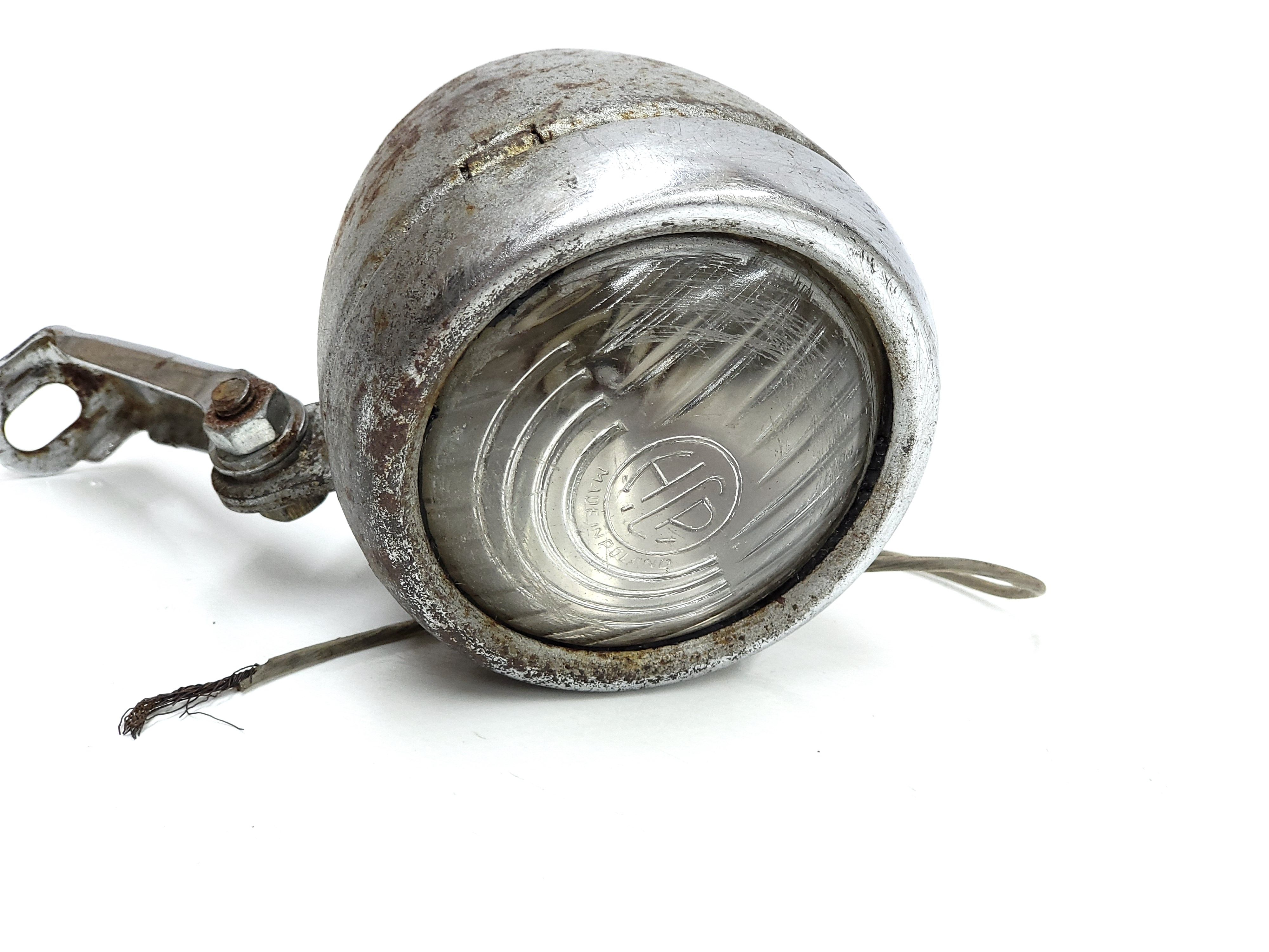 Lampka przód HCP metalowa ZZR Romet Żuraw Albatros Wilga Popularny