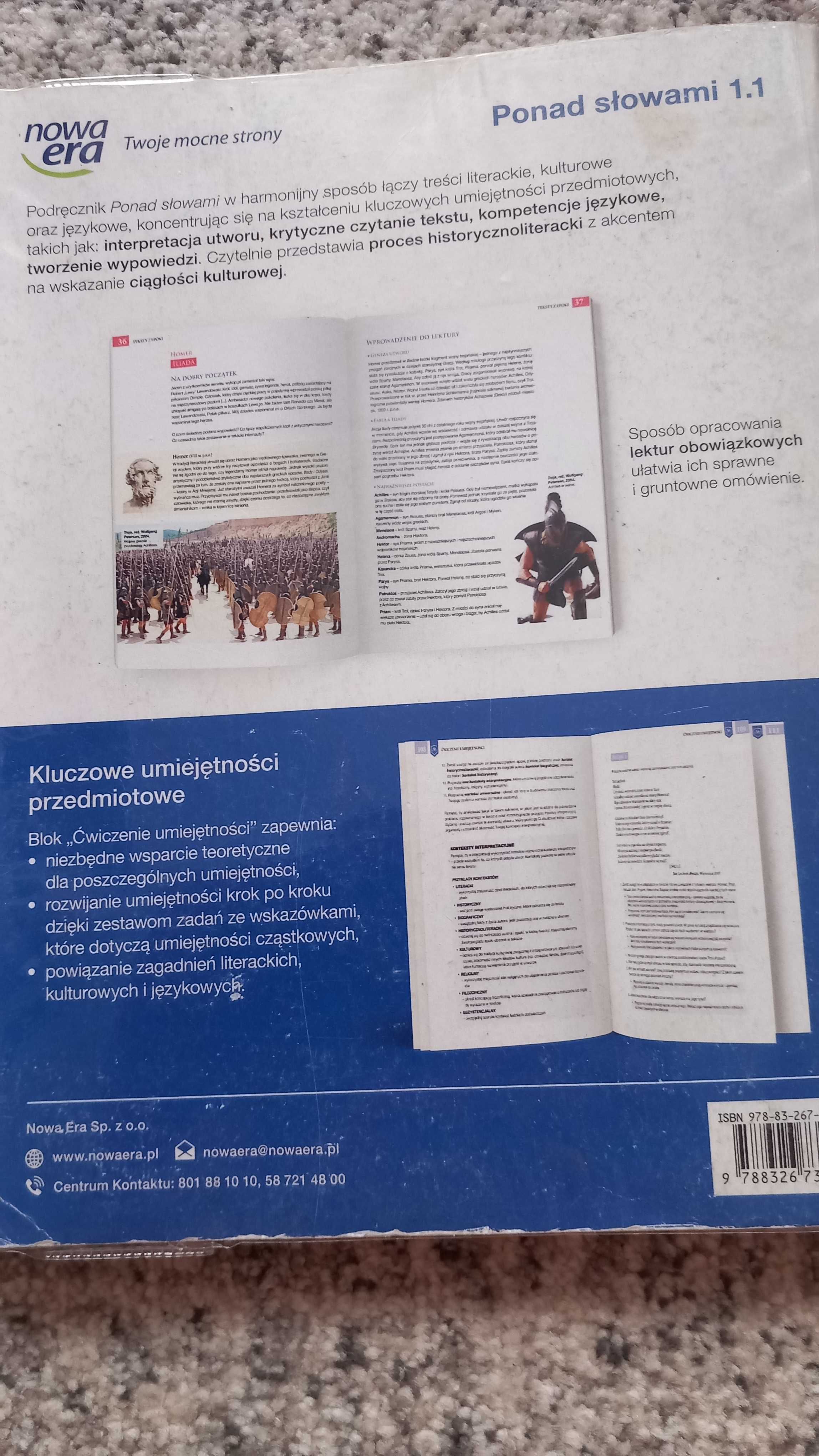 Ponad słowami kl.1 Podręcznik