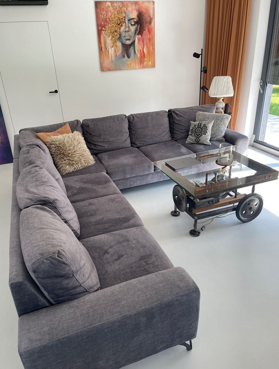 kanapa narożnik salon sofa wypoczynek
