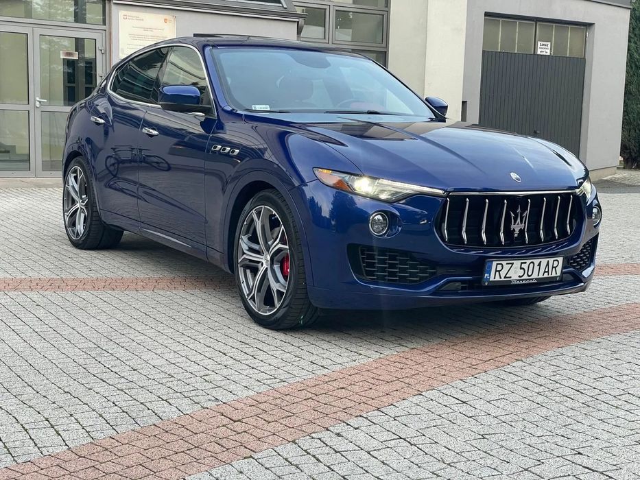 Maserati Levante Maserati Levante SQ4 430KM 2019r 104tys  Blue Emozione ZAMIANA