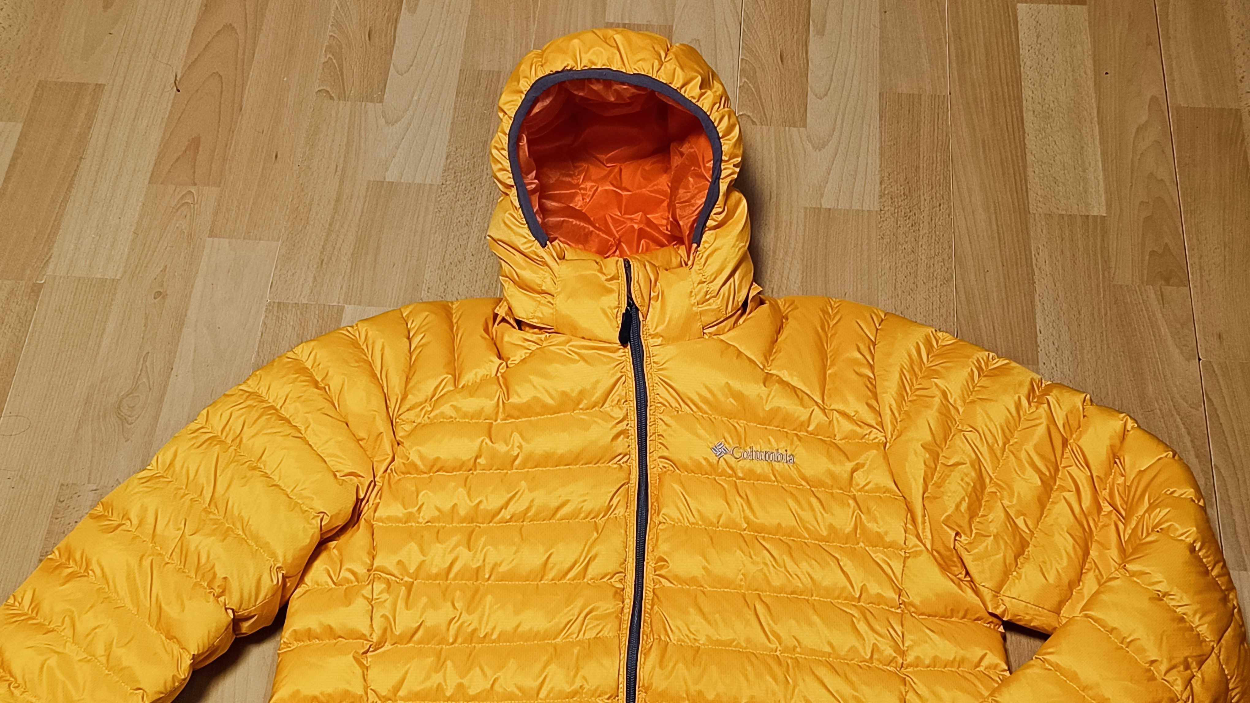 Męska kurtka puchowa COLUMBIA r.L Gore-Tex stan bardzo dobry