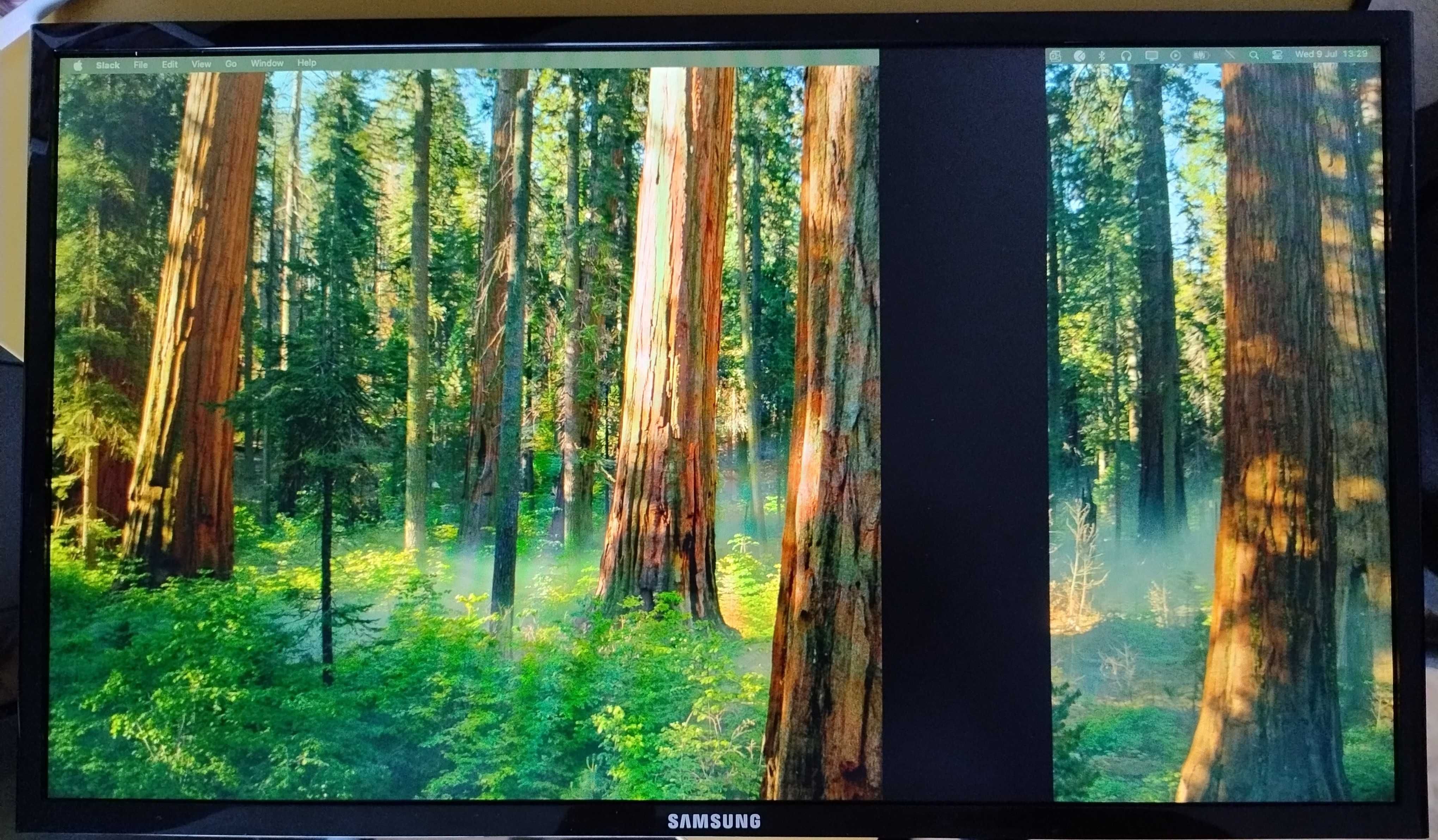 Monitor Samsung S24F356FHU - uszkodzony