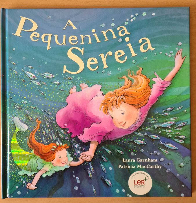 Livro infantil "A Pequenina Sereia" de Laura Garnham