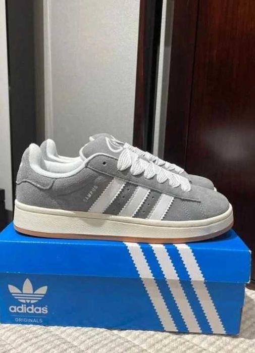Buty meskie Mokasyny adidas_Campus_00s_Grey_White R.36