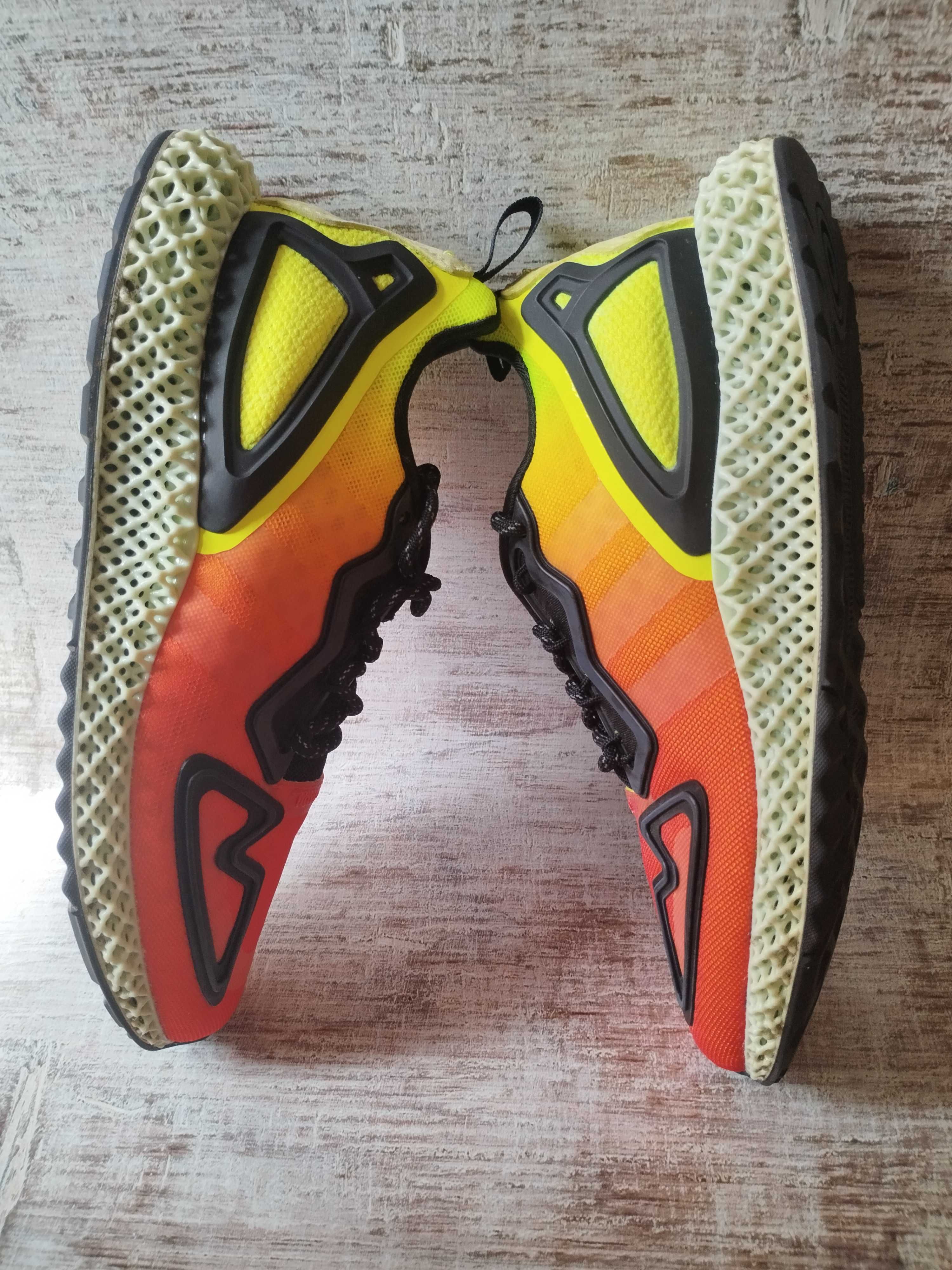 Buty adidas Originals Zx 4D ''Solar Yellow Red''