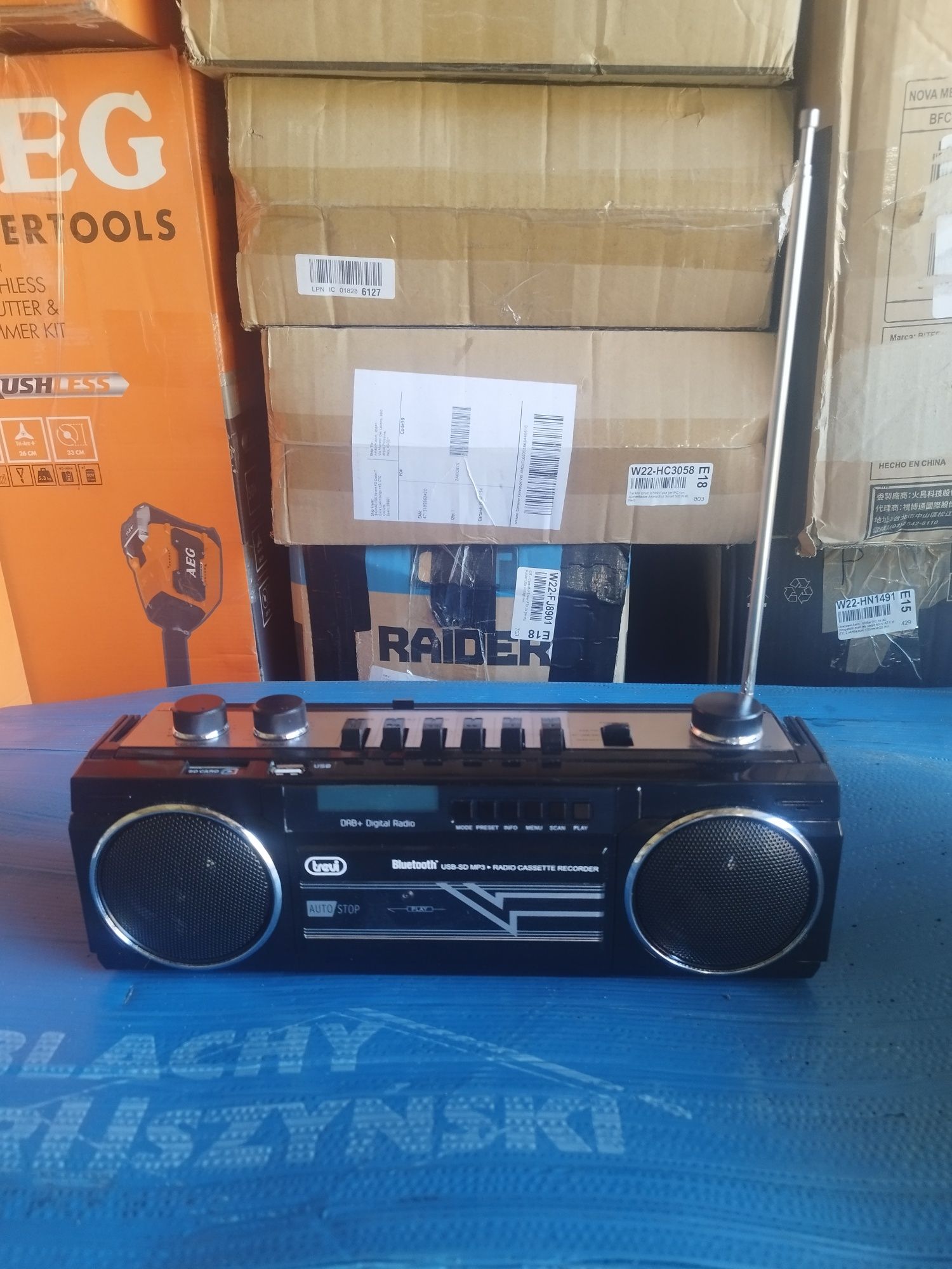 Retro Radio Travi RR511 kaseta Bluetooth Nowe