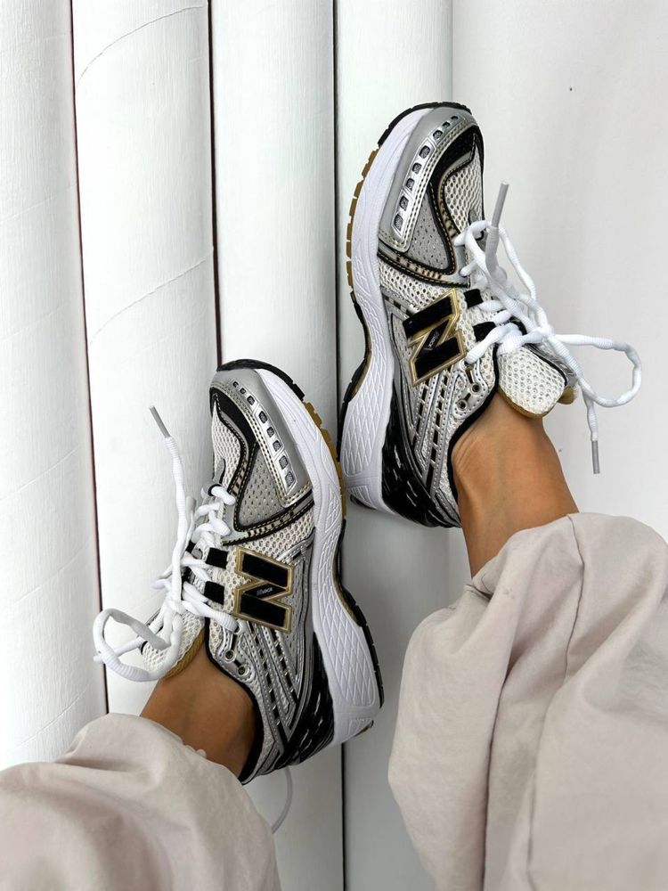 Кросівки жіночі чоловічі New Balance 1906R Gold Silver White 36-45