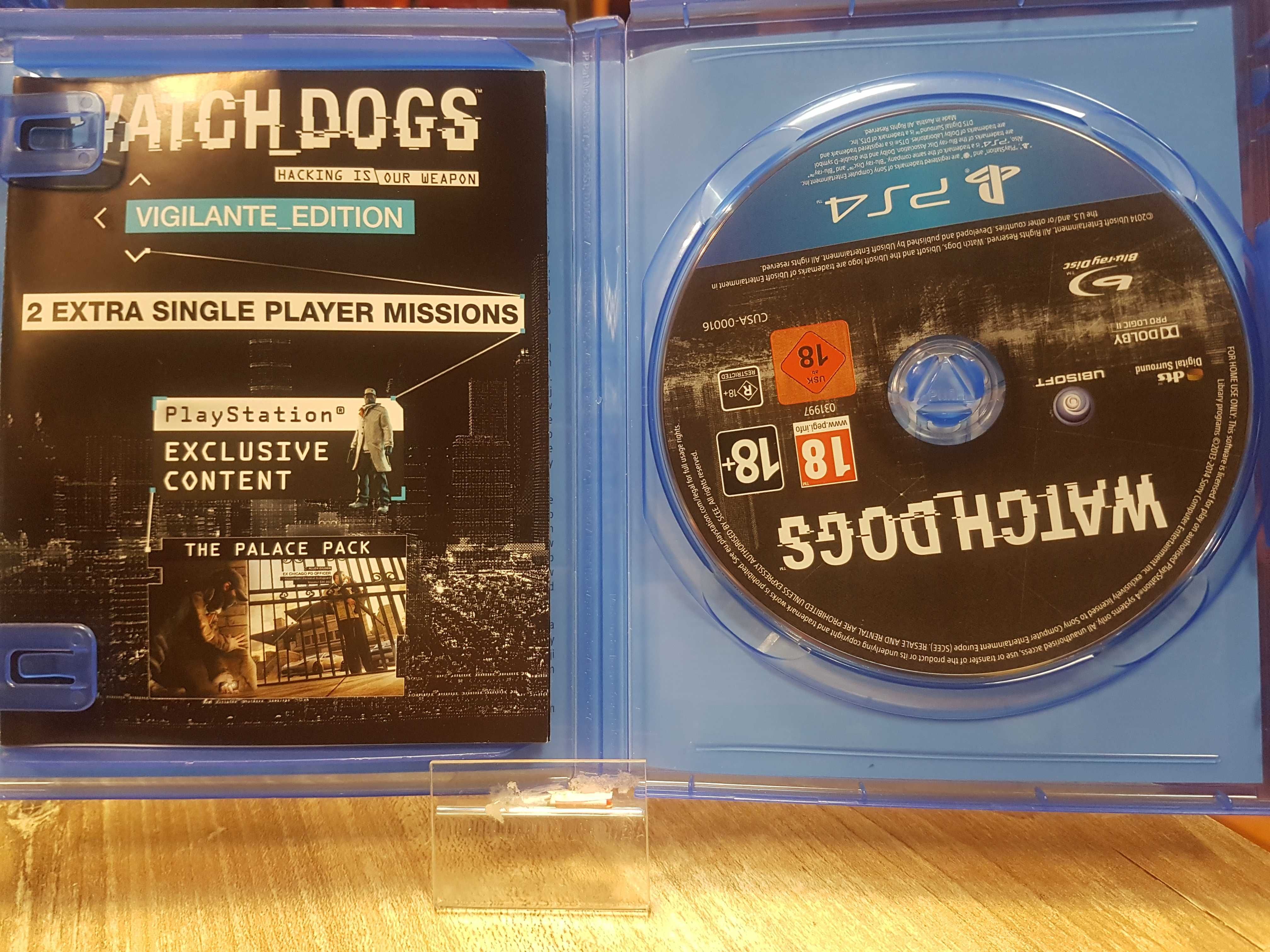 Watch Dogs Sony PlayStation 4 (PS4) SklepRetroWWA