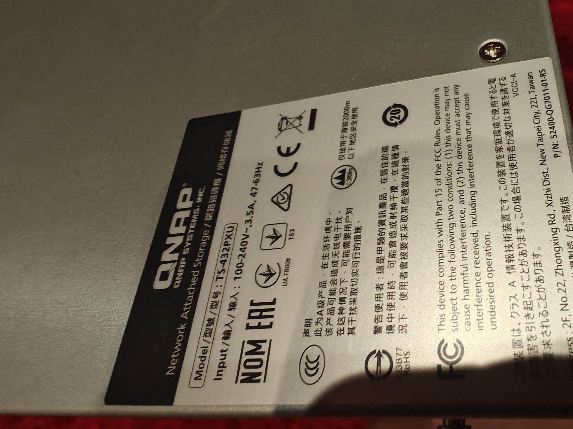 Qnap TS-432PXU 2 dyski 4tb wd Red. serwer multimedialny , backupowy Na