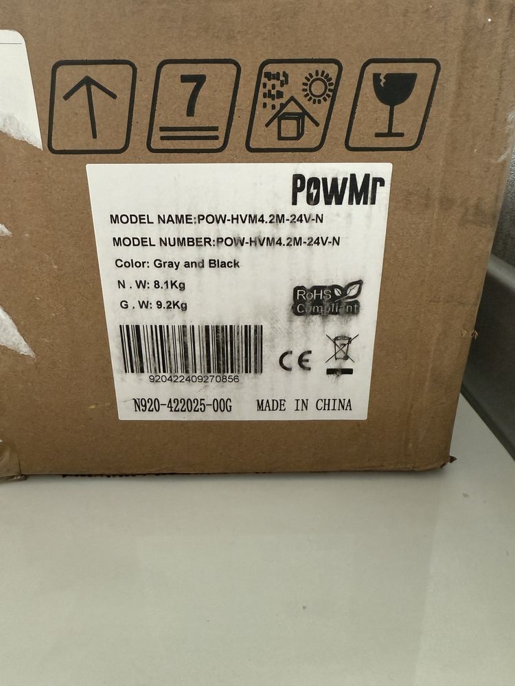 Гібридний сонячний інвертор PowMr POW-HVM4.2M-24V-N
