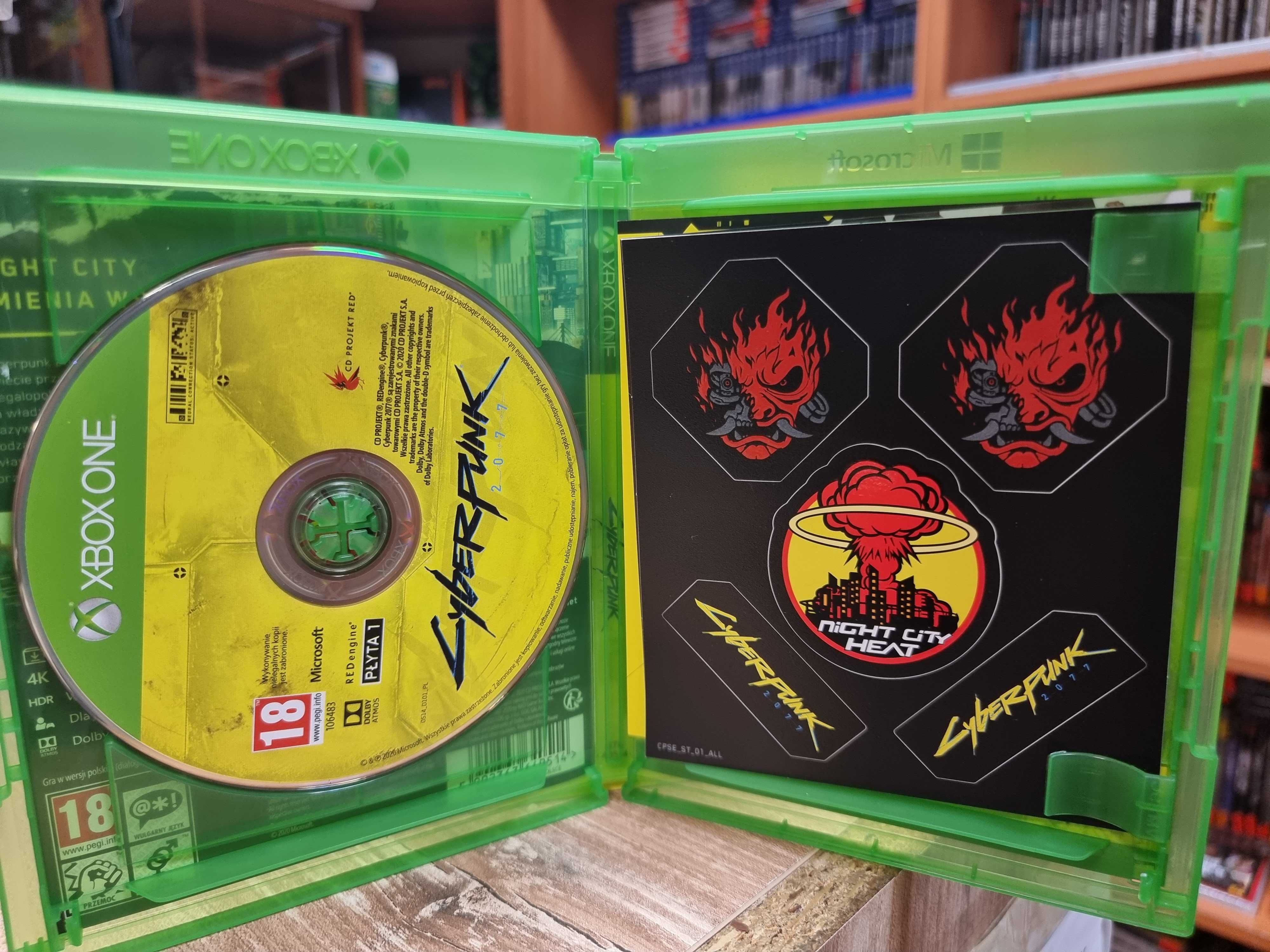 Cyberpunk 2077 XBOX ONE Xbox Series X Dubbing Sklep Wysyłka Wymiana