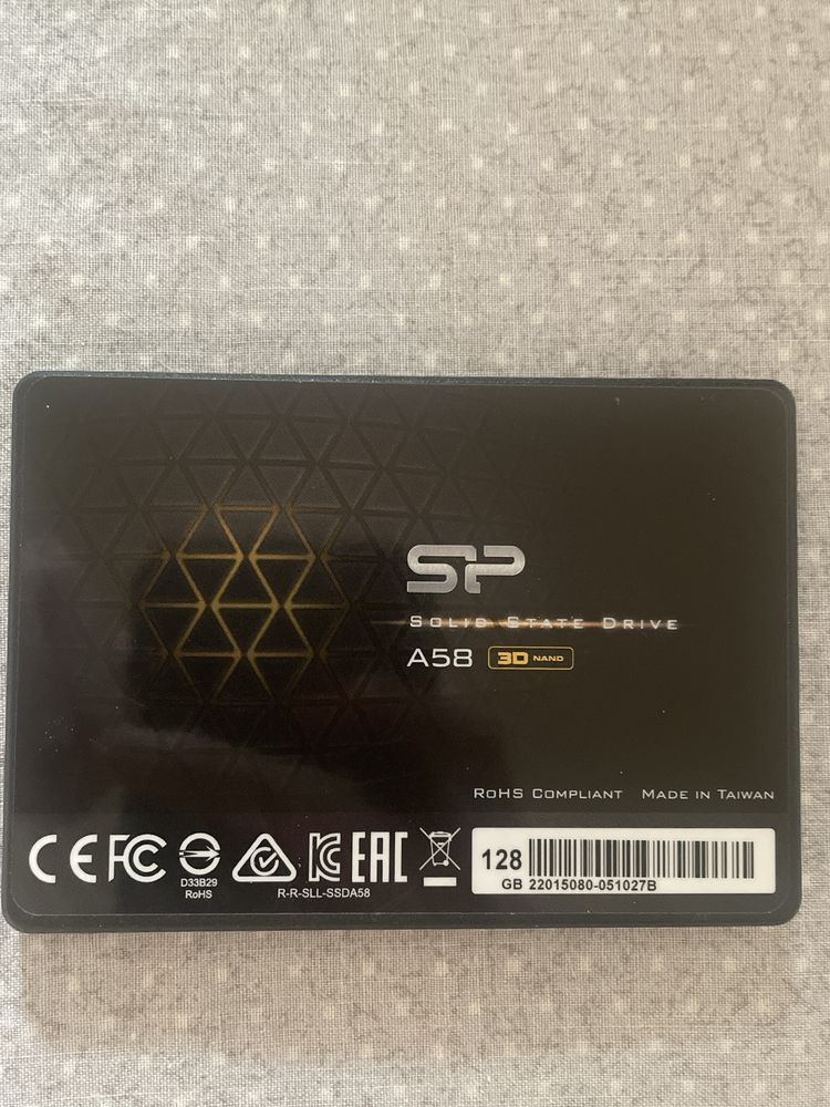 SSD Silicon Power A58 128GB 2.5" SATAIII 3D NAND